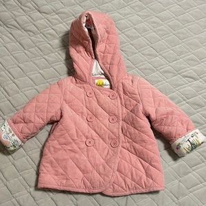 Mini Boden quilted spring coat